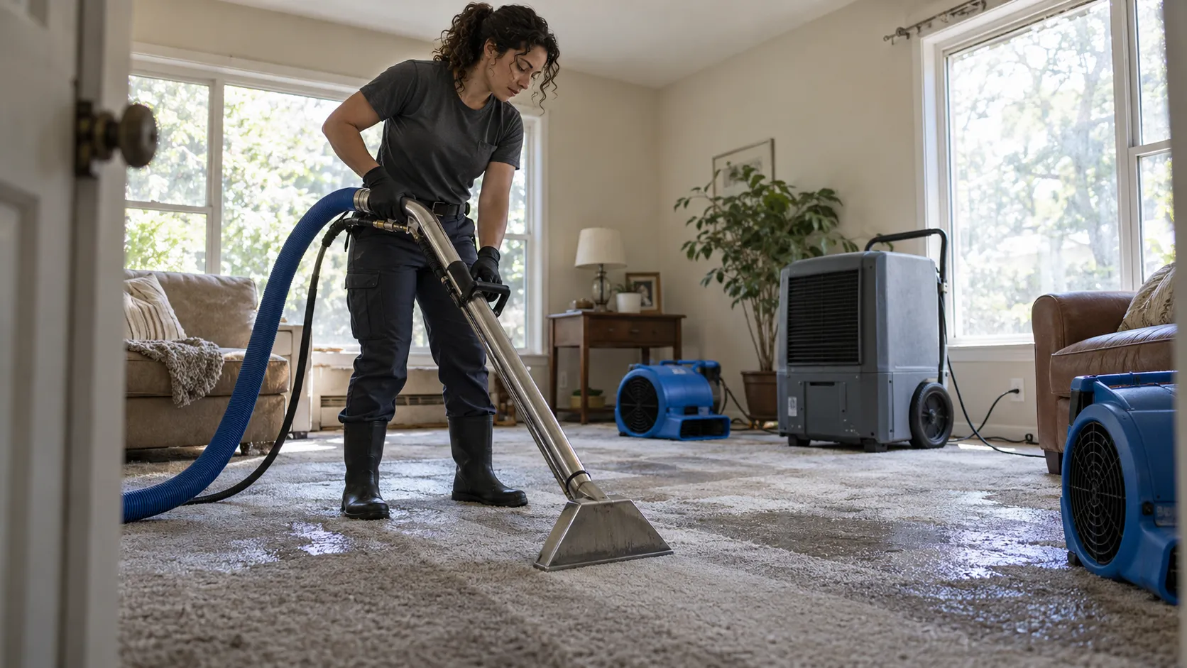 Water Extraction & Structural Drying in Madison, WI